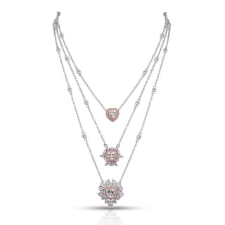 Juliette - 3 Layer Heart Necklace
