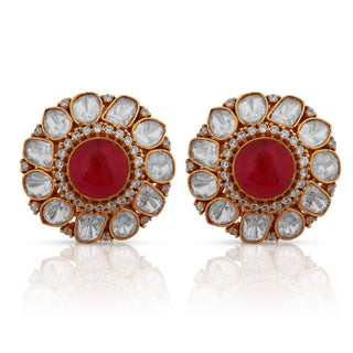 Ameera - Red Doublet Earring