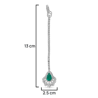 Amira CZ Maang Tikka