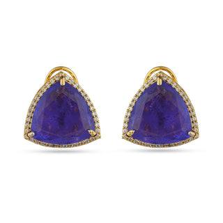 Colored Stone Earrings