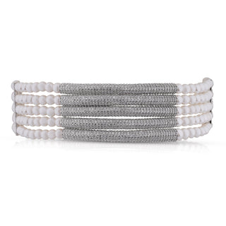 Cubic Zirconia and Pearl Choker