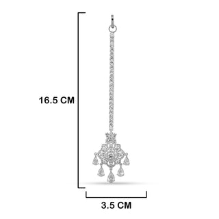 Faizah - Zirconia Maang Tikka