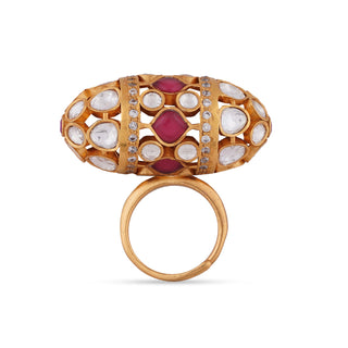 Polki Kundan Ring