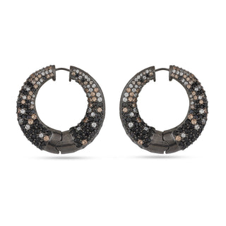 Atika - Green CZ Hoop Earrings