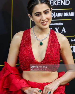 CELESTE -  Green Stone CZ Ring