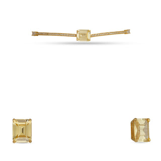 Yellow Stone Choker Set