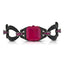 Black Strap Pink Centre