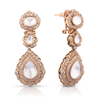 Aazeen - Polki Earrings