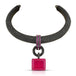 Black CZ Pink Stone