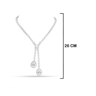 Stacy - CZ Necklace Set