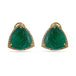 Green Stone Gold Plating