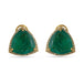 Green Stone Gold Plating