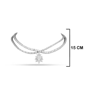 Mia - Cubic Zirconia Necklace Set