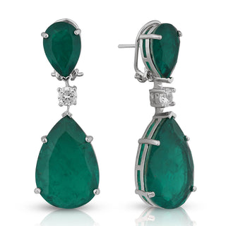 Elysia Emerald Earrings