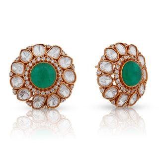 Ameera - Green Doublet Earring