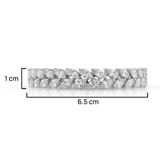 Marquise Cut Bangle