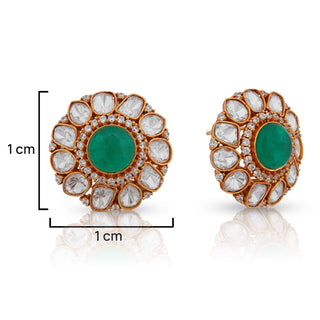 Ameera - Green Doublet Earring