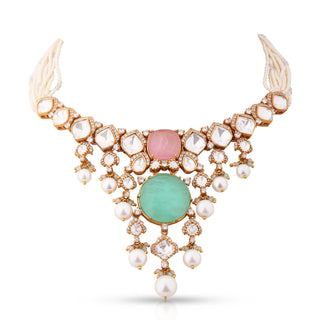 Eira - Mint Green Necklace Set