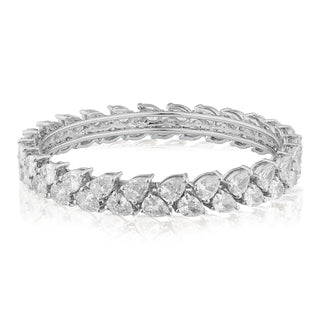 The Pear Cut Bangle