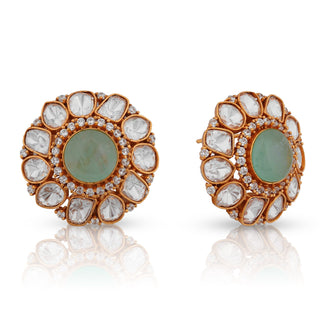 Ameera - Mint Green Doublet Earring