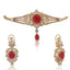 Red In Gold Plating