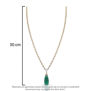 Marina Long Drop Necklace