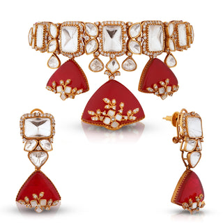 Lyana - Doublet Drop Choker Set