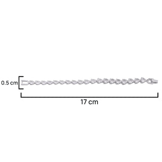 Zyva Pear Cut Bracelet