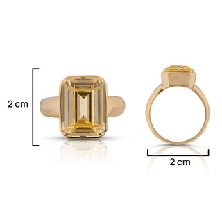 Hana Emerald Cut Ring