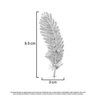 Feather Brooch