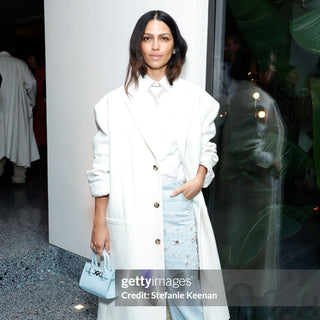 Camila Alves Mcconaughey in Faye - American Diamond CZ Necklace Set