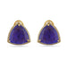 Blue Stone Gold Plating