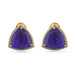 Blue Stone Gold Plating