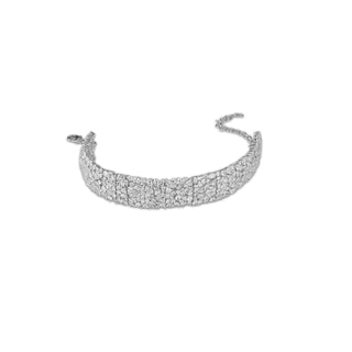 Dawlat - Cubic Zirconia Choker Set