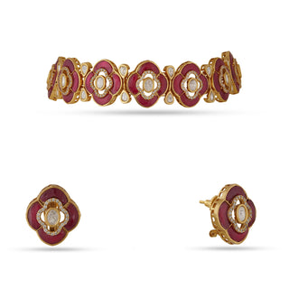 Hamra - Kundan Choker Set