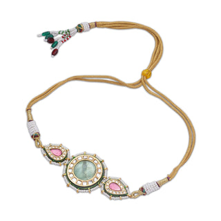 Hijab - Multicolor stone choker