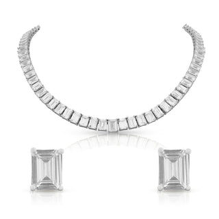 Susy - Cubic zirconia necklace set