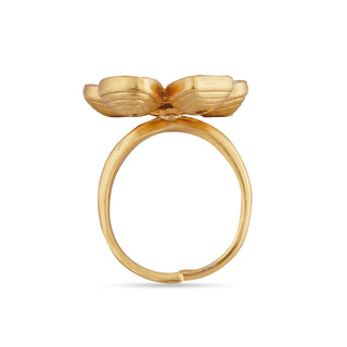 Gold Kundan Ring
