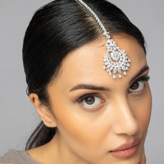 Fakhirah - CZ Maang Tikka