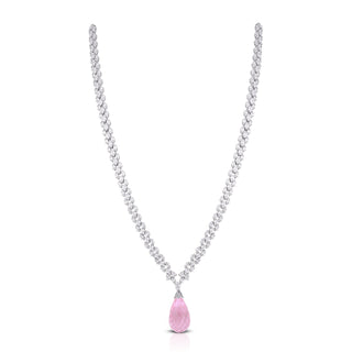 Azzura Emerald Drop Necklace