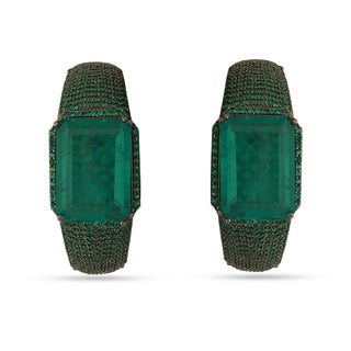 Isbah - Green Statement Hoops