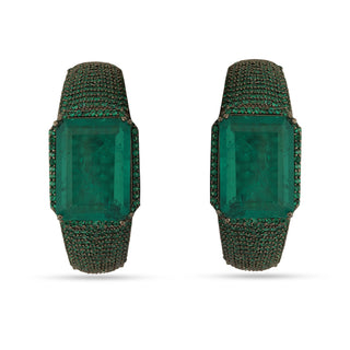 Isbah - Green Statement Hoops