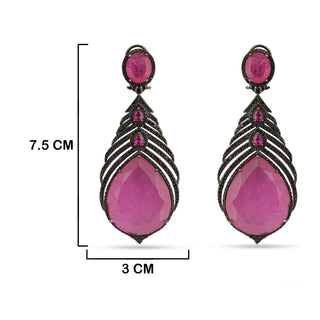 Ishraq - Pink Doublet Earring