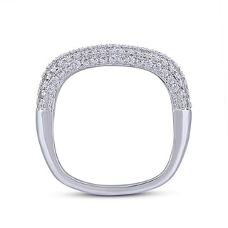 Cubic Zirconia Studded Ring