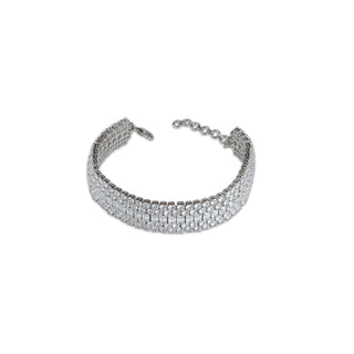 Barika - Zircon collar choker set