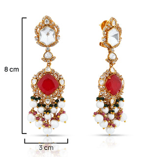 Ruby Polki Neckace Set