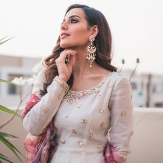 Iqra Aziz in  Alisha Earrings