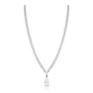 Azzura Emerald Drop Necklace