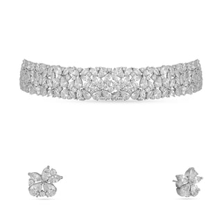 American Diamond choker set