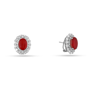 Foziah - Doublet stud earrings